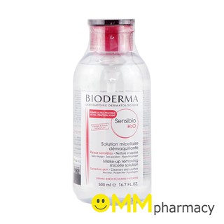 BIODERMA SENSIBIO H2O 500ML.ไบโอเดอร์มา เซ็นซิบิโอ เอชทูโอ (ปั๊ม) 500มล.