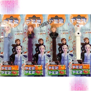 PEZ (เพซ) ลูกอมรสผลไม้ พร้อมแท่งการ์ตูนลทย Frozen 2 🍭