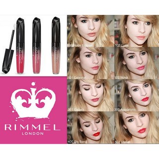 แท้💯%Rimmel - Show off Lip Lacquer (เลือกสีด้านใน)