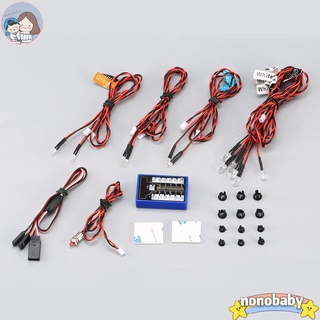 โคมไฟกระพริบ LED 12 ดวง สําหรับรถบังคับ 1/10 1/8 RC HSP CC01 SCX10