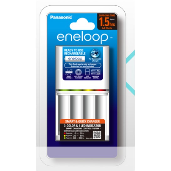 ถ่านชาร์จ 2A/3A Eneloopสีดำ/สีขาว และ แท่นชาร์จ Panasonic (ใช้ถ่านก่อนชาร์จนะค่ะ)