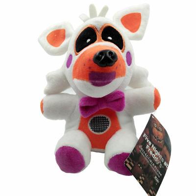 ตุ๊กตา FNAF Lolbit Five Nights at Freddys Sister ขนาด 8 นิ้ว ของเล่นสําหรับเด็ก