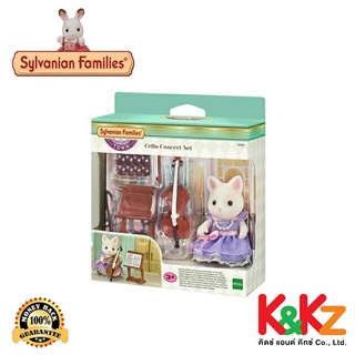 Sylvanian Families Town Cello Concert Set / ซิลวาเนียนทาวน์ ชุดคอนเสิร์ตเชลโล่