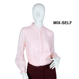 Mix-Self เสื้อแขนยาวลายจุด รุ่น FB11941