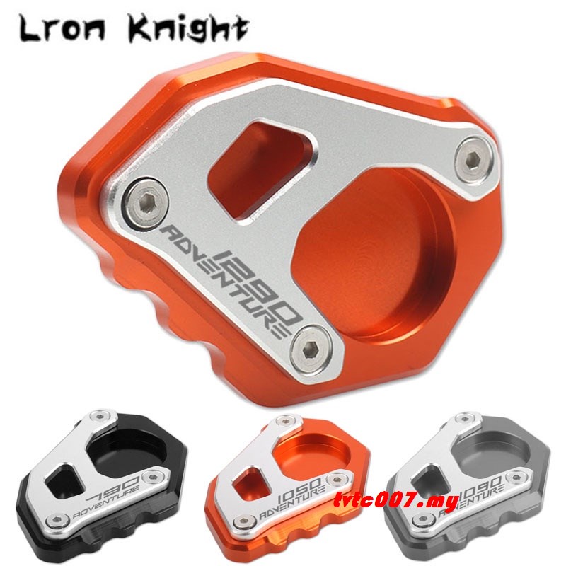 007MOTO สําหรับ KTM 790 1050 1090 1190 1290 ผจญภัย ADV รถจักรยานยนต์ CNC Kickstand ขาตั้ง Extension สนับสนุน Pl
