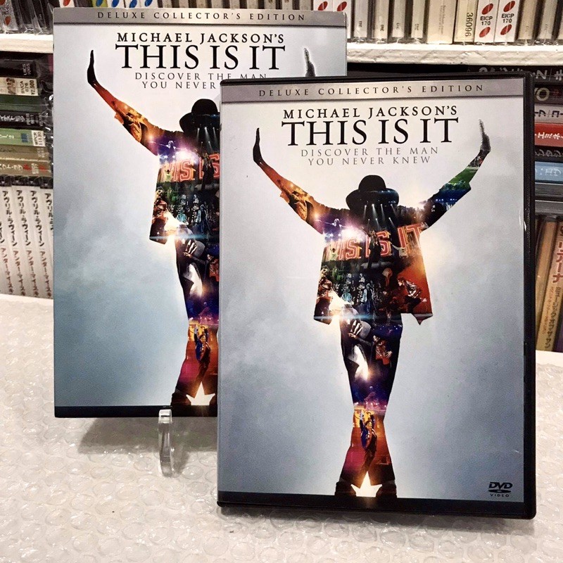 🛒 (พร้อมส่ง) DVD ซีดีเพลง: Michael Jackson — This Is It Deluxe Collector’s Edition [แผ่น Japan] (2xDVD)