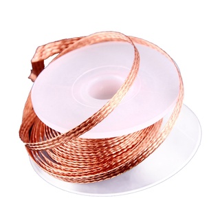 ลวดซับตะกั่ว กว้าง 2.0mm ยาว 1.5เมตร Tin Absorbing Wire Powerful Suction Wire Solder Cable Powerful Cleaning Low Residue