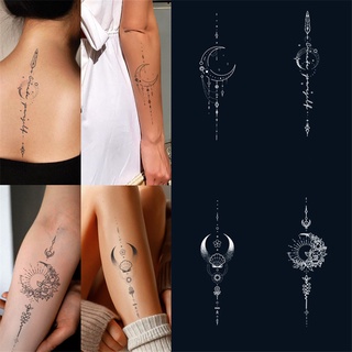 【Magic Tattoo】สติกเกอร์รอยสักชั่วคราว ลายขนนก กันน้ํา ติดทนนาน 15 วัน