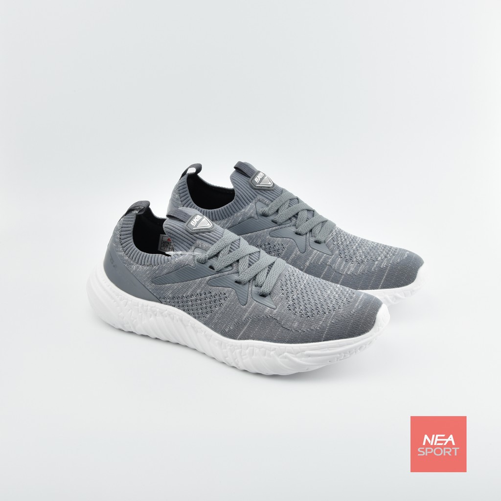 Baoji 421 Free Runner Flyknit รองเท้าผ้าใบผู้ชาย บาโอจิ แท้ รองรับการวิ่ง