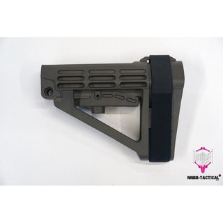 พานท้าย SBA4 (Pistol Stabilizing Brace) สี:  OD