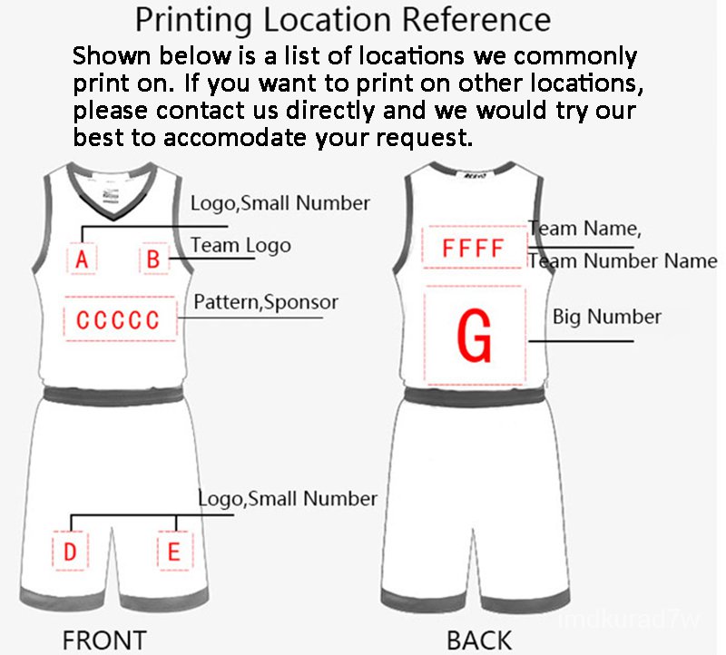 blank youth basketball jerseys