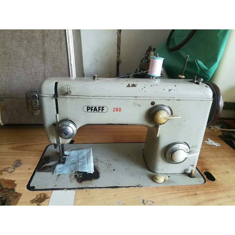 จักรเย็บผ้าซิกแซก Pfaff 260 มือสอง พร้อมใช้ (หัวจักร) | Shopee Thailand