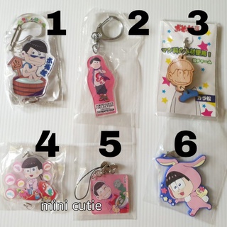 Osomatsu-san แฝด6 พวงกุญแจ งานแท้ jp