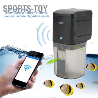 Sports Toy WiFi Wireless Remote Intelligent Control Fish Tank Feeding Machine Aquarium Feeder