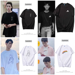 พรีออเดอร์ ❗️ เสื้อยืดคอกลม เหมือนกงจวิ้นใส่ gongjun ดาราจีน