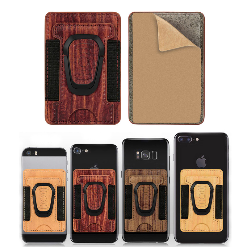 ♝♠JTYKUKK Universal Removable Phone Cash Holder Adhesive Cellphone