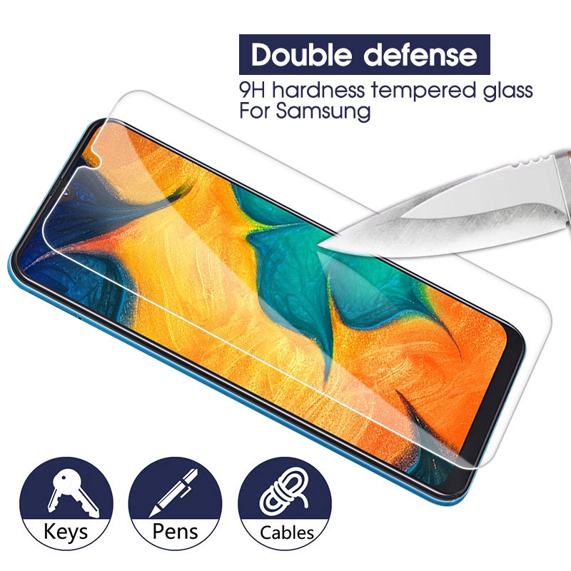 ฟิล์มกระจกนิรภัยกันรอยหน้าจอ สําหรับ Samsung Galaxy M14 5G M34 M23 M33 M53 M13 M52 M32 M22 M12 5G - รูปที่ 4
