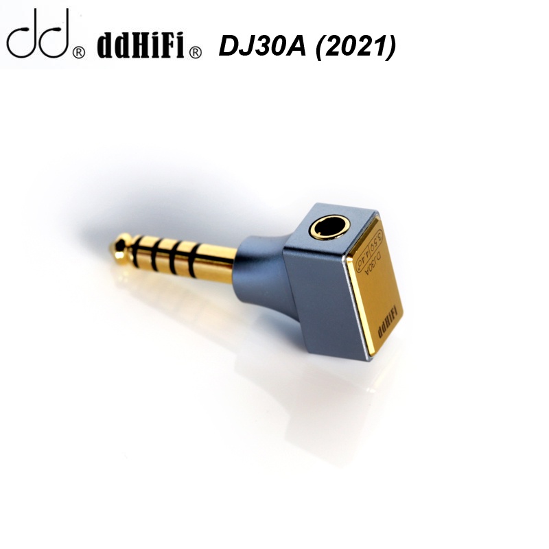 Dd ddHiFi ใหม่ DJ30A (2021) ปลั๊กหูฟังอะแดปเตอร์ชาย 3.5 ถึง 4.4 มม.