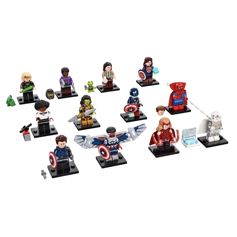 LEGO 71031 Minifigures Marvel Studios กรีดซองเช็คครบ 12 ตัว เลโก้ของใหม่ ของแท้ 100%