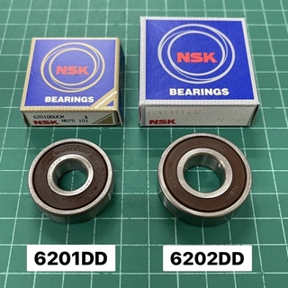 ลูกปืนข้อเหวี่ยง GX35 ฮอนด้า ยี่ห้อ NSK แท้ 6201 DD 6202 DD เครื่องตัดหญ้า Honda GX35