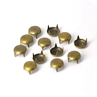 100pcs Dome Studs Claw Rivets Handmade Leather Crafts DIY Accessories 5mm~12mm