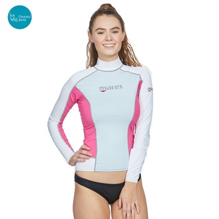 MARES RASH GUARD เสื้อแขนยาวว่ายน้ำ รุ่น SHE DIVES ของแท้100% พร้อมส่ง