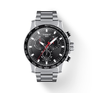 Tissot Supersport Chrono ทิสโซต์ ซุปเปอร์สปอร์ต  สีดำ เงิน T1256171105100 นาฬิกาผู้ชาย