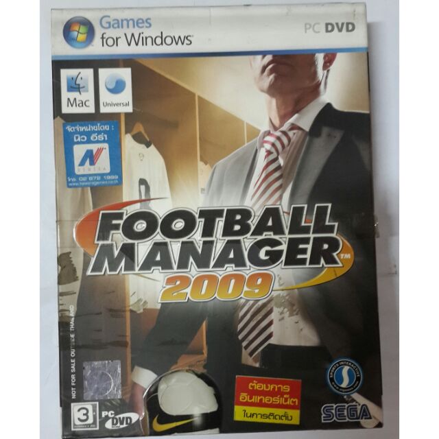 แผ่น​เกมส์​คอม​พิวเตอร์​ Ga​me​ PC​ Football​ Manager​ 2009 แผ่นแท้​มือ1 ราคา​พิเศษ​