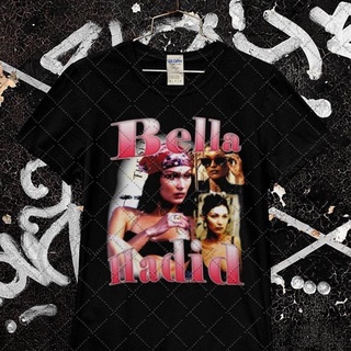 เสื้อยืดผ้าฝ้าย สไตล์วินเทจ Bella Hadid Tee 3 NFagfa53KEbgca88Size S-5XL
