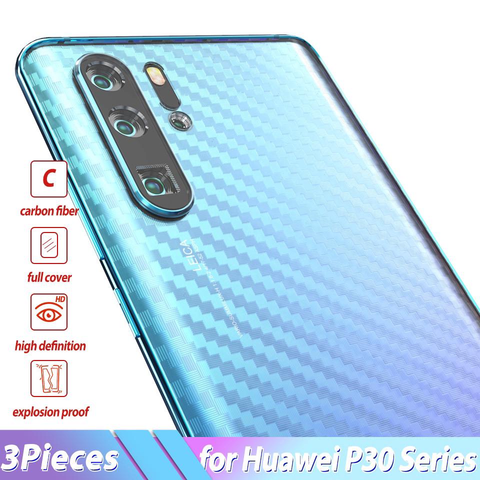 ฟิล์มกันรอยหน้าจอคาร์บอนไฟเบอร์ Huawei P 30 Pro