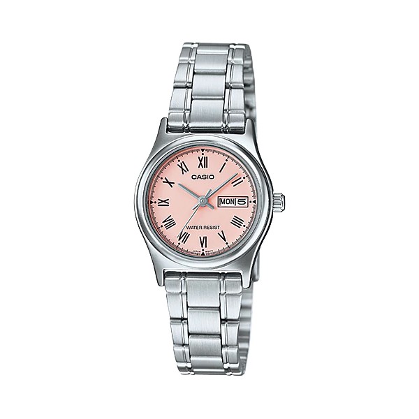 CASIO STANDARD นาฬิกาผู้หญิง สายสแตนเลส รุ่น LTP-V006D-4B