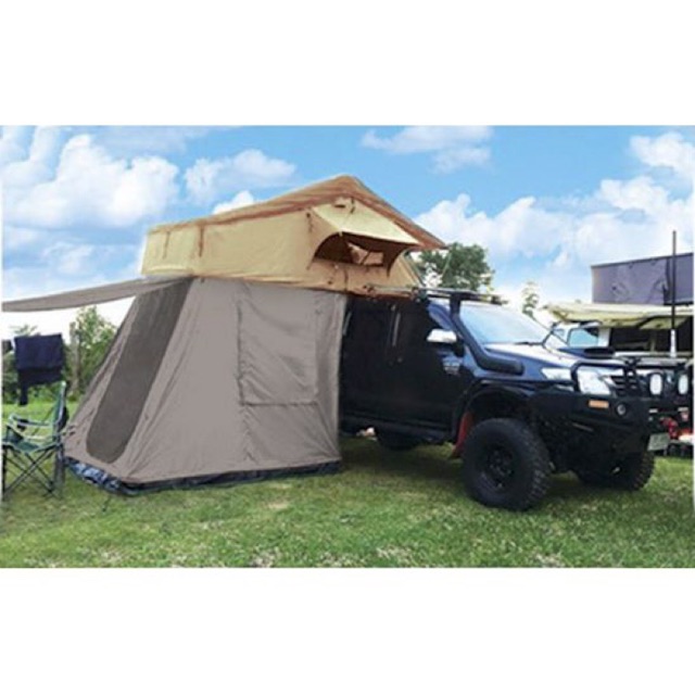 Roof Top Tent หลังคาอ่อน รุ่น RTT Pano 1.4 เต้นท์หลังคารถ มีห้องใต้หลังคา