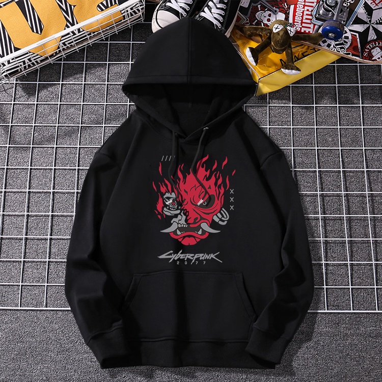 L174 เสื้อฮู้ดแขนยาวใส่ได้ทั้งชายและหญิง เสื้อแฟชั่นลายการ์ตูนน่ารัก