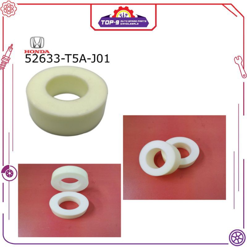 HONDA CITY T9A , JAZZ T5A 2014-2019 ด้านหลัง ABSORBER MOUNTING BUSH UPPER 52633-T5A-J01 (1 ชุด 2 ชิ้