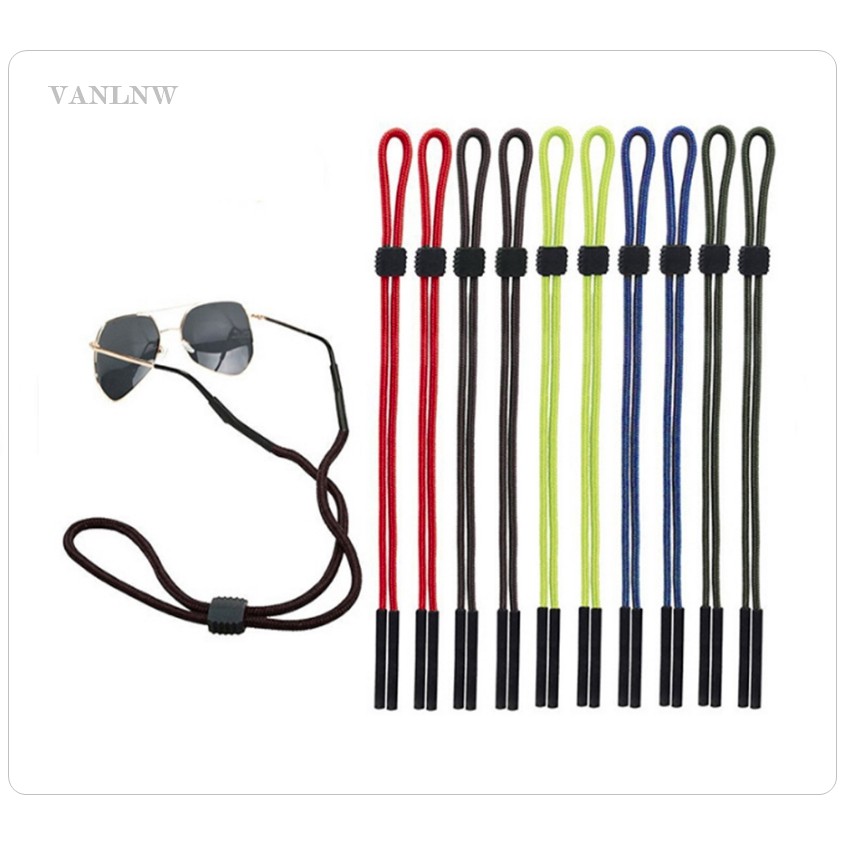 สายคล้องแว่นตา Water Sports Glasses (แท้ 100%) ยาว 35 cm ปรับระดับได้ วัสดุ Nylon น้ำหนักเบา แห้งเร็ว ป้องกันแว่นตาตกแตก ราคา ถูกที่สุด ดีลบีเคเค แกลเลอรีภาพที่ 2