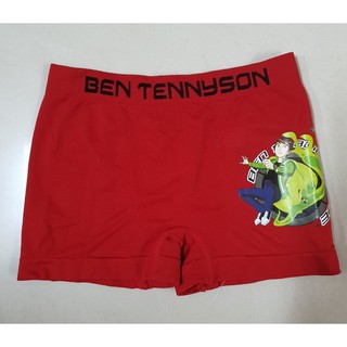 สินค้าลิขสิทธิ Ben10 กางเกงใน ขาสั้น Cotton Spandex เด็กชาย อายุ 4-12+ ปี เนื้อนุ่มใส่สบาย