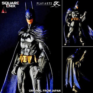 Figma งานแท้ Original ฟิกม่า ฟิกเกอร์ Play Arts Kai Square Enix Batman Arkham City แบทแมน อาร์แคมซิตี Bruce บรูซ เวย์น
