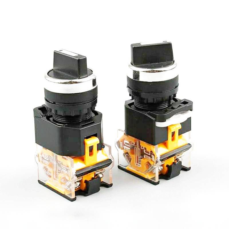 ราคาต่อ 1ตัว 👉👉 LA38-11X2 LA38-20X3 สวิตช์ซีเลคเตอร์  สวิตช์บิด 22มิล บิด 2ทาง  บิด 3ทาง