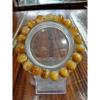 กำไลข้อมือ gold tiger Eye10มิล