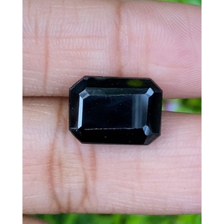 พลอย นิล แบล็ค สปิเนล (Black Spinel) 18.90 กะรัต (Cts.) พลอยแท้ อัญมณีมงคลประจําวันเกิด