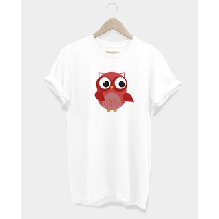 เสื้อยืดสกรีนลายนกฮูก OWL T-SHIRT