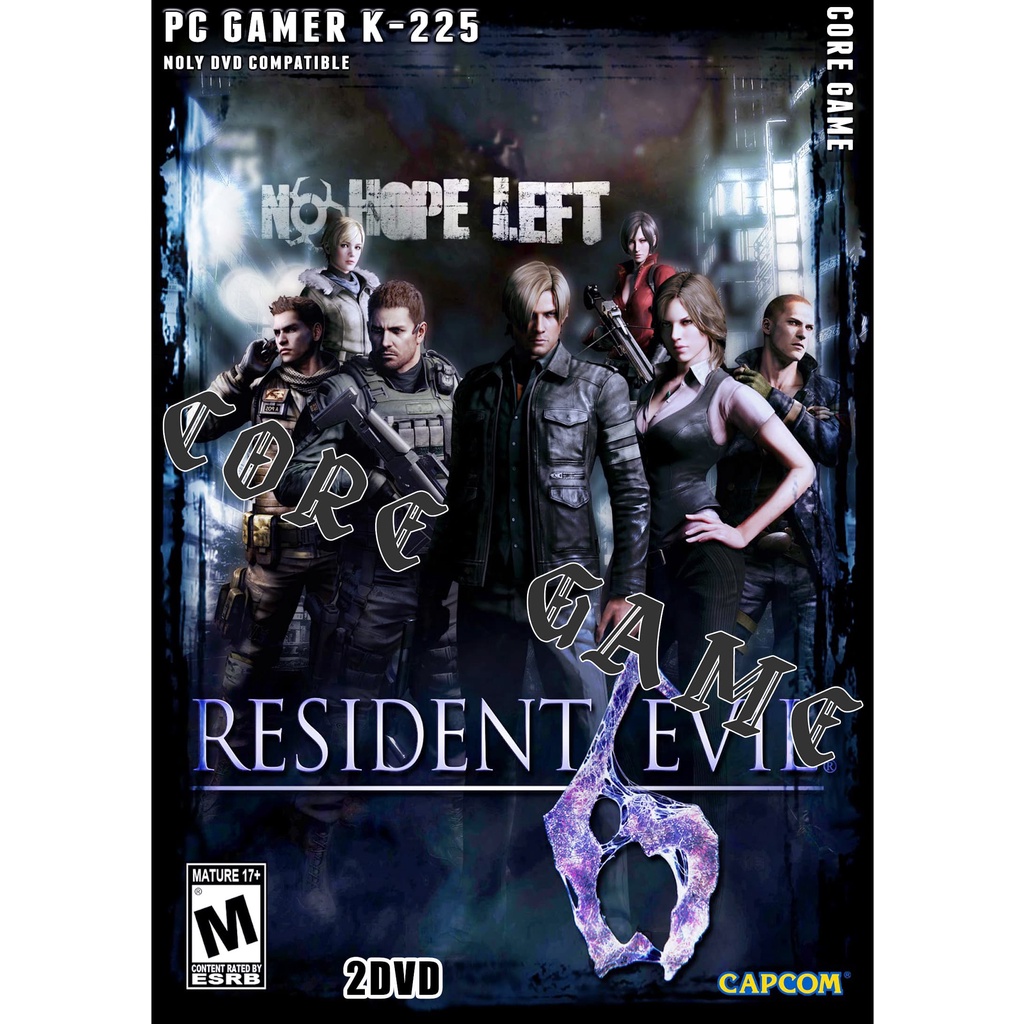 Resident evil 6 (All Dlc) แผ่นเกมส์ แฟลชไดร์ฟ เกมส์คอมพิวเตอร์ PC โน๊ตบุ๊ค