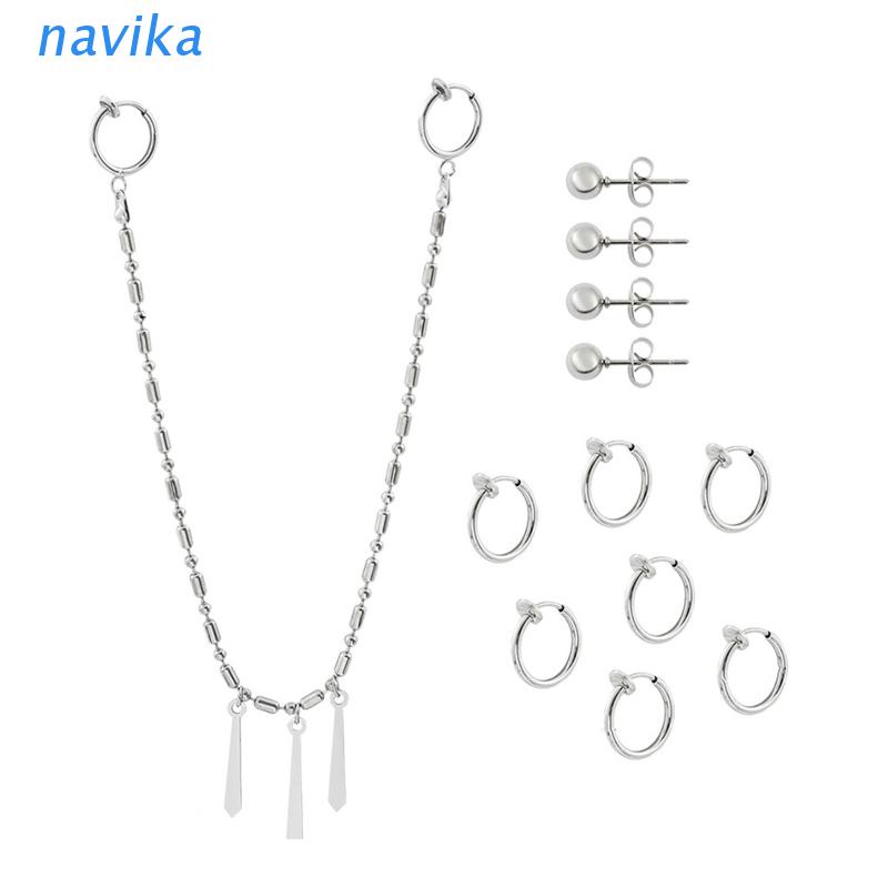 NAV Alloy ต่างหู Lip Chain Miyamura Izumi คอสเพลย์เครื่องแต่งกายเครื่องประดับอุปกรณ์เสริม