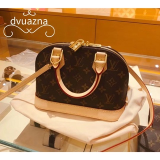 ของแท้ LOUIS VUITTON/LV Alma BB Shell Bag Handheld Shoulder Crossbody Bag