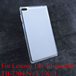 อ่อน TPU กรณีป้องกัน เลโนโว Lenovo Tab 4 7 Essential TB-7304 ฝาครอบป้องกัน tab4 Tab7 Essential 7.0 7304X เปลือก กระเป๋า