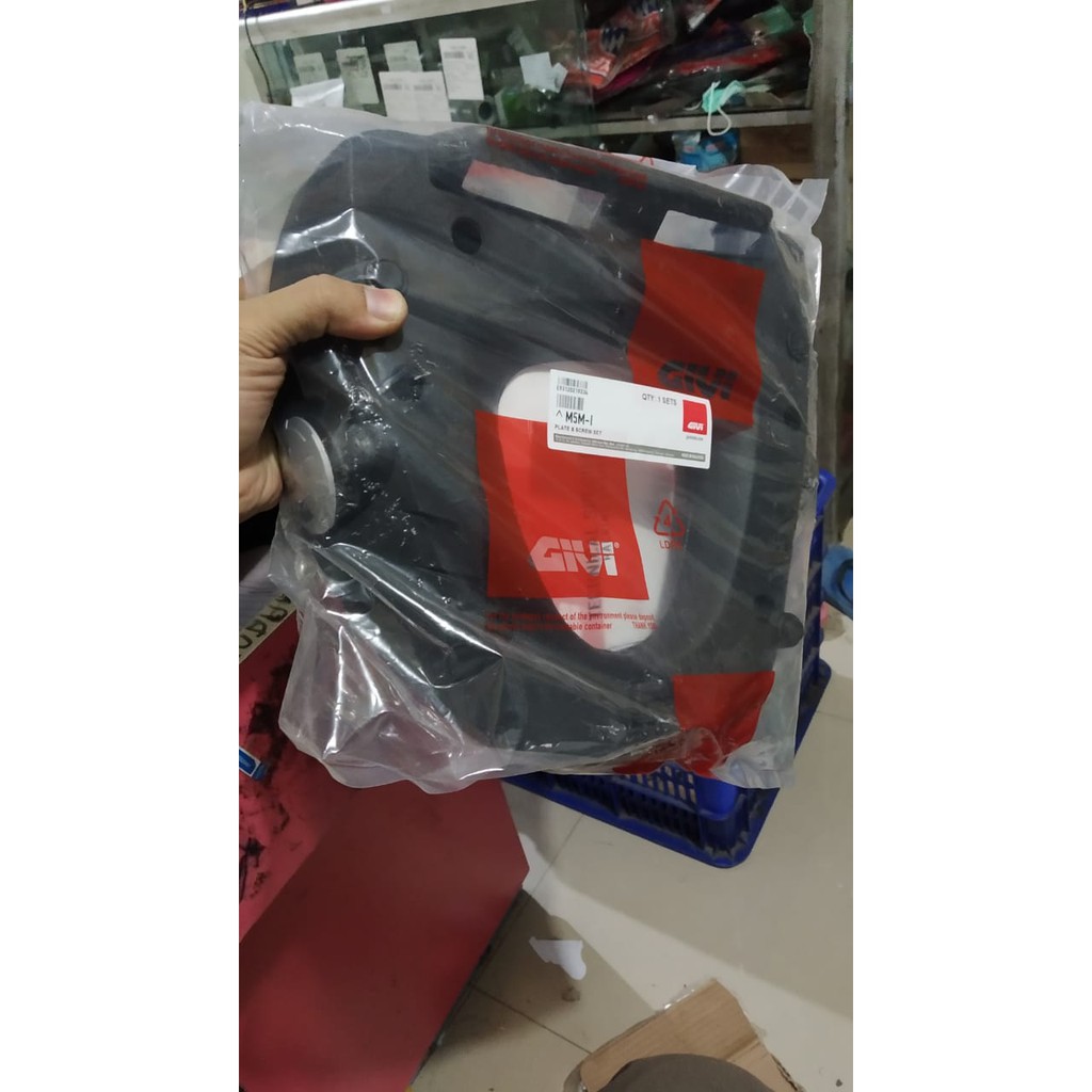 กล่องใส่มอเตอร์ Givi M5M Monolock System E43 E45 E35 E340 สําหรับติดรถยนต์