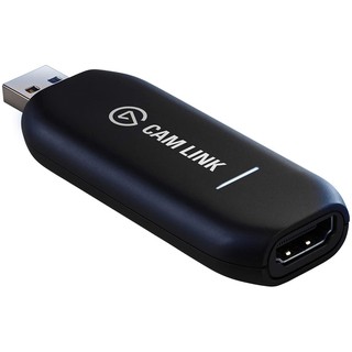 Elgato Cam Link 4K — Broadcast Live, Record via DSLR, Camcorder, or Action Cam, 1080p60 or 4K at 30 Fps