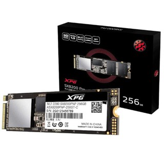 ADATA 256GB XPG SX8200 Pro PCIe Gen3x4 M.2 2280 SSD (ASX8200PNP-256GT-C)