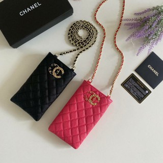 🔥🔥ส่งฟรี🔥🔥Chanel phone holder with chain