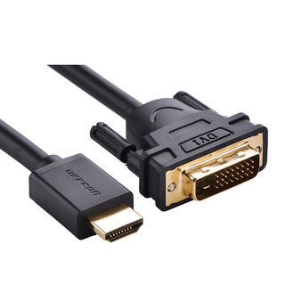 CABLE (สายจอมอนิเตอร์) UGREEN HDMI TO DVI 24+1 [11150] 1.5 METER